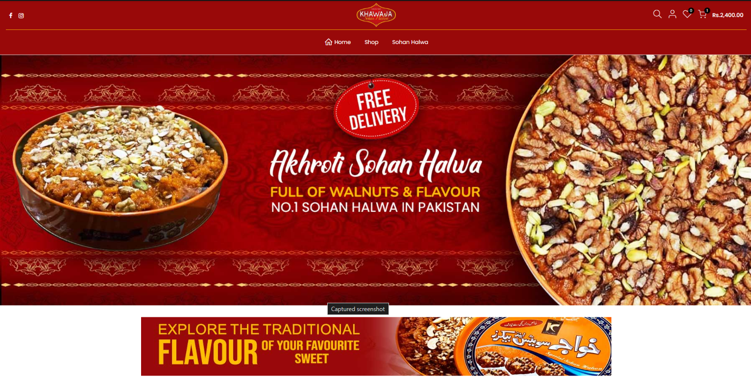 Khawaja Sohan Halwa: Selling Sweets